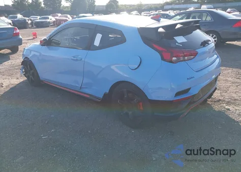 2021 Hyundai Veloster N z USA, uszkodzony, nr VIN KMHT36AH4MU010360